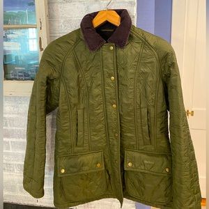 Barbour Quilted Jacket Green